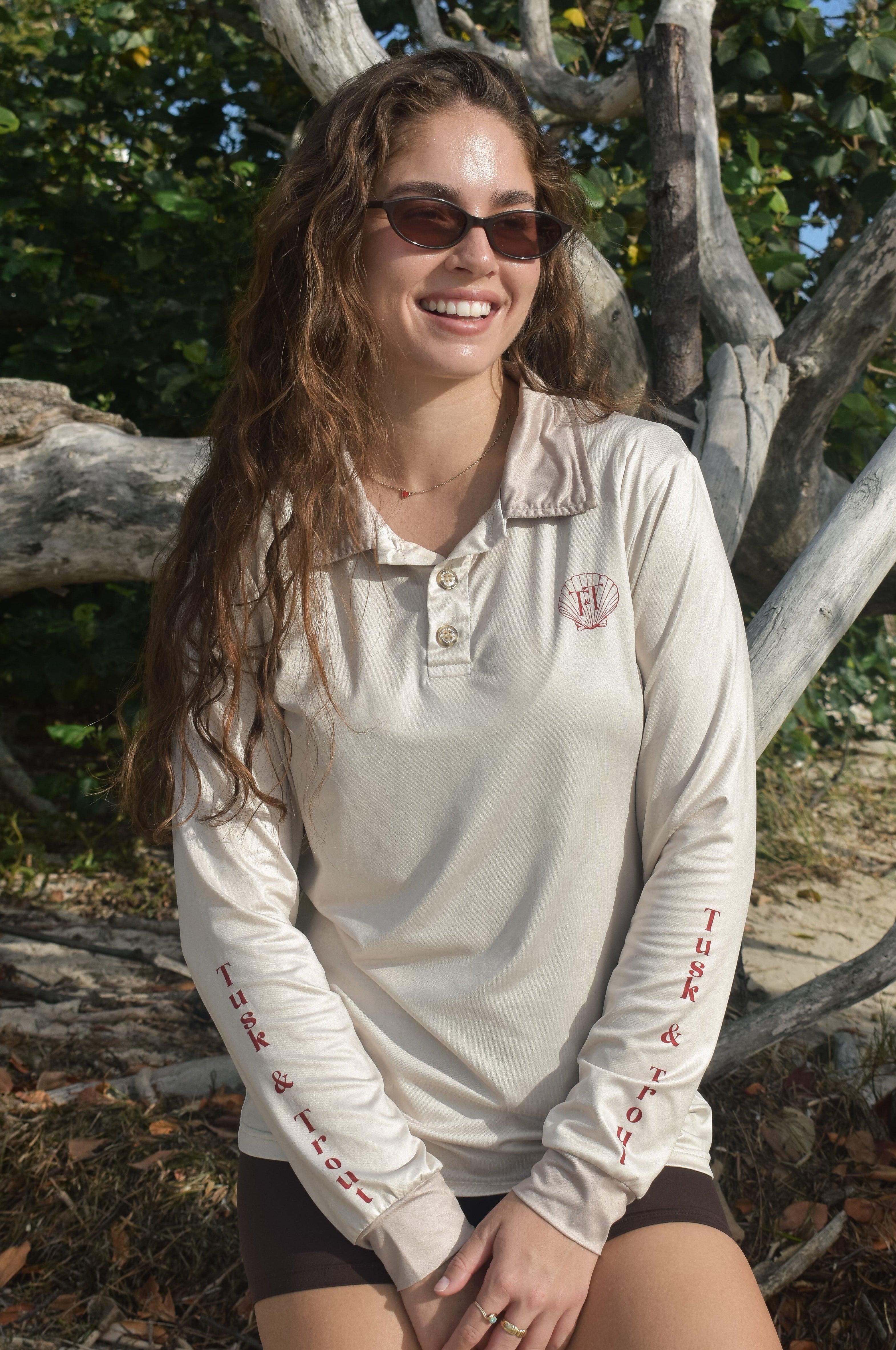 Sandy Coral Fishing Jersey