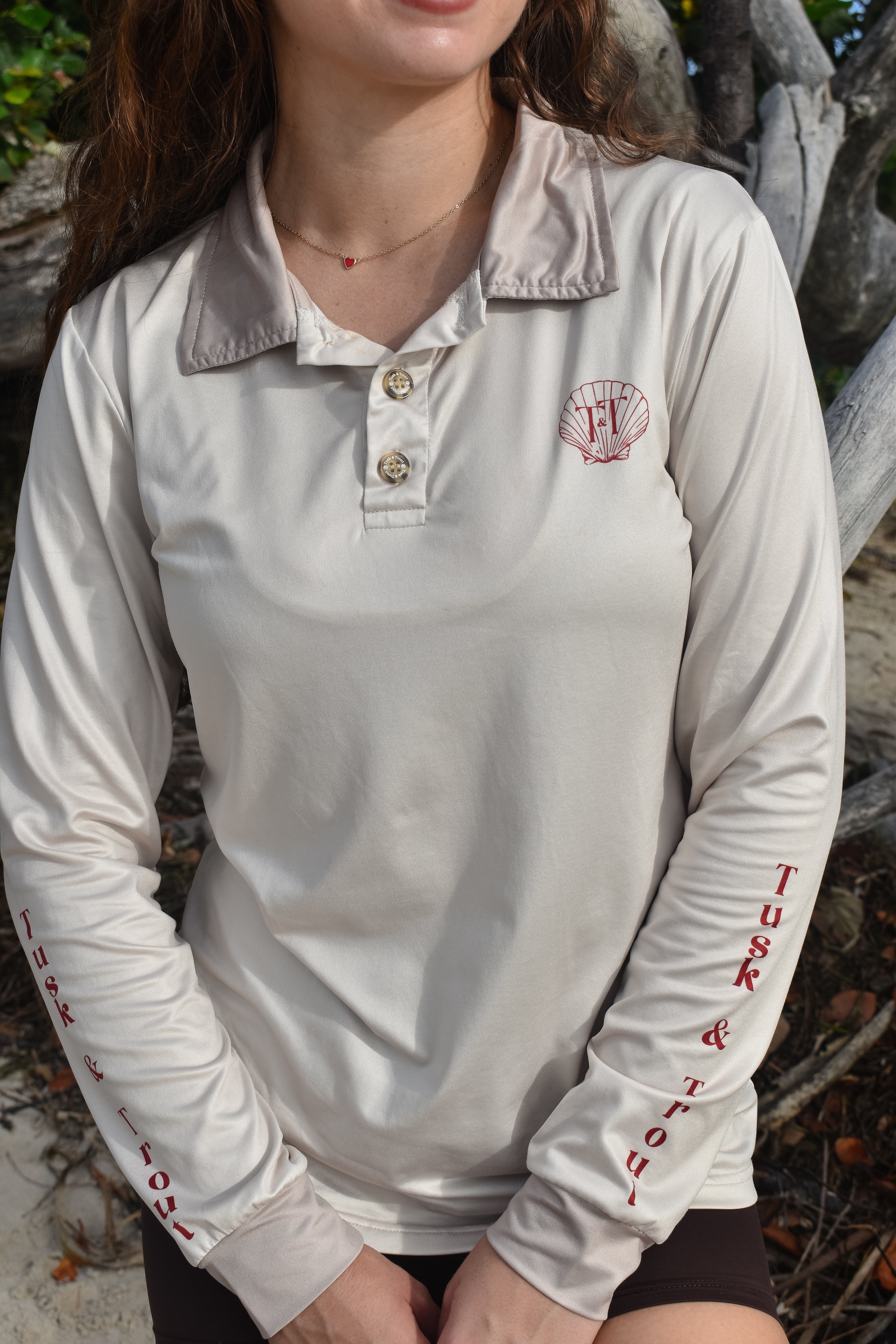 Sandy Coral Fishing Jersey