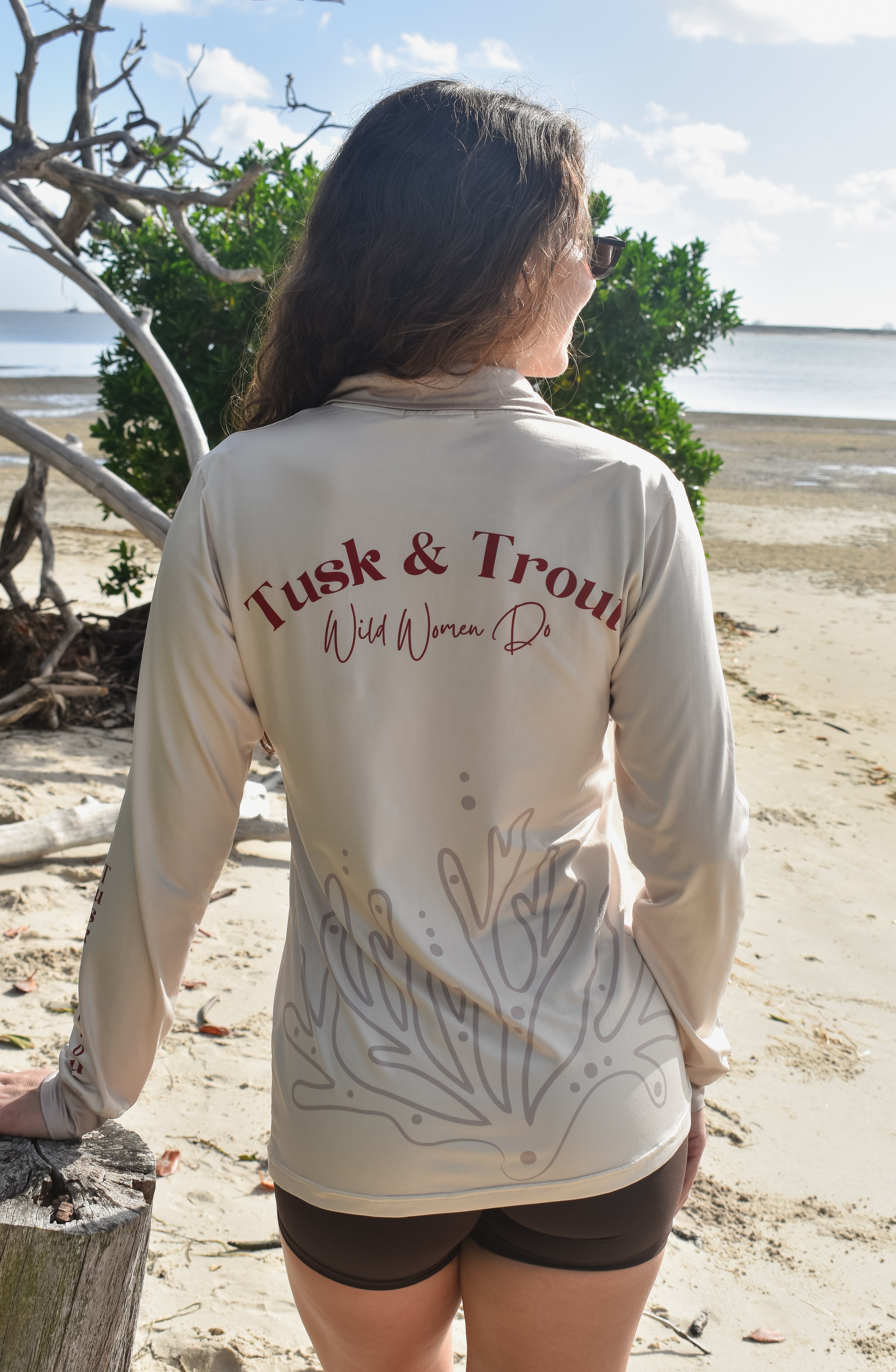 Sandy Coral Fishing Jersey