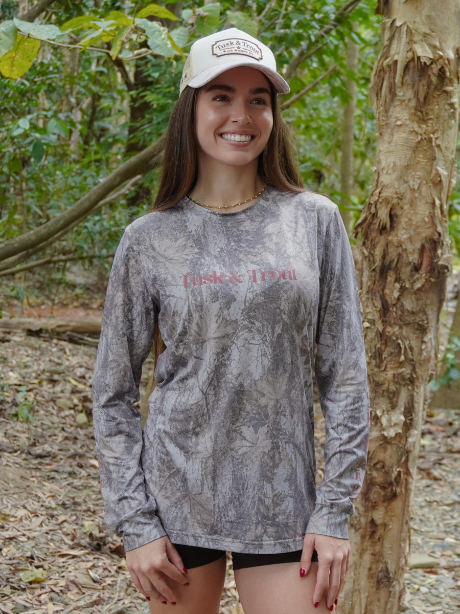 Earth Camo Fishing Jersey