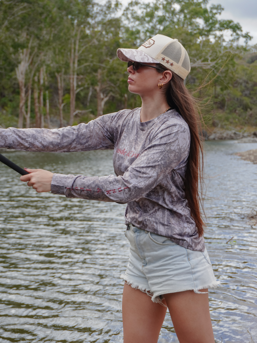 Earth Camo Fishing Jersey