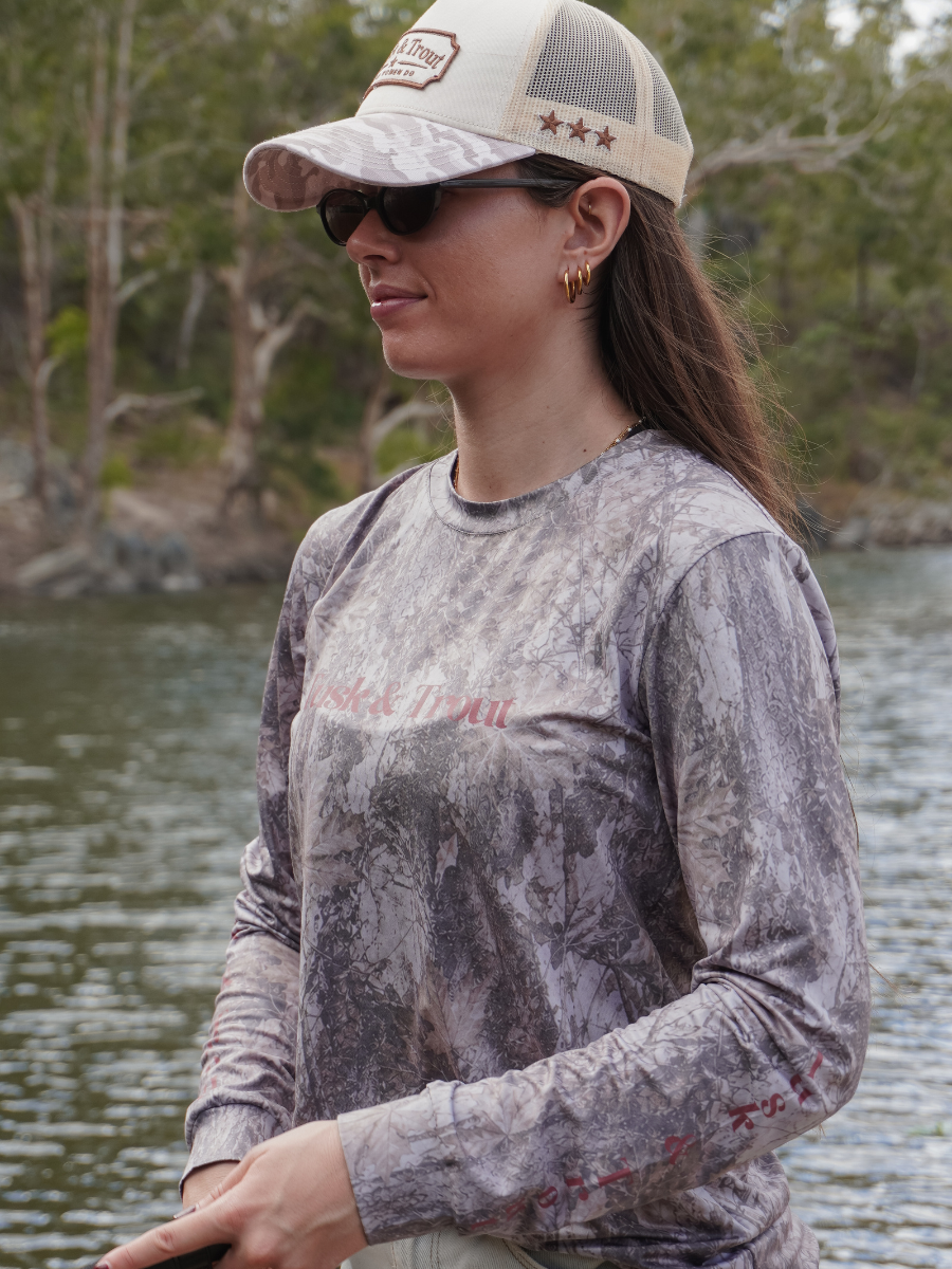 Earth Camo Fishing Jersey